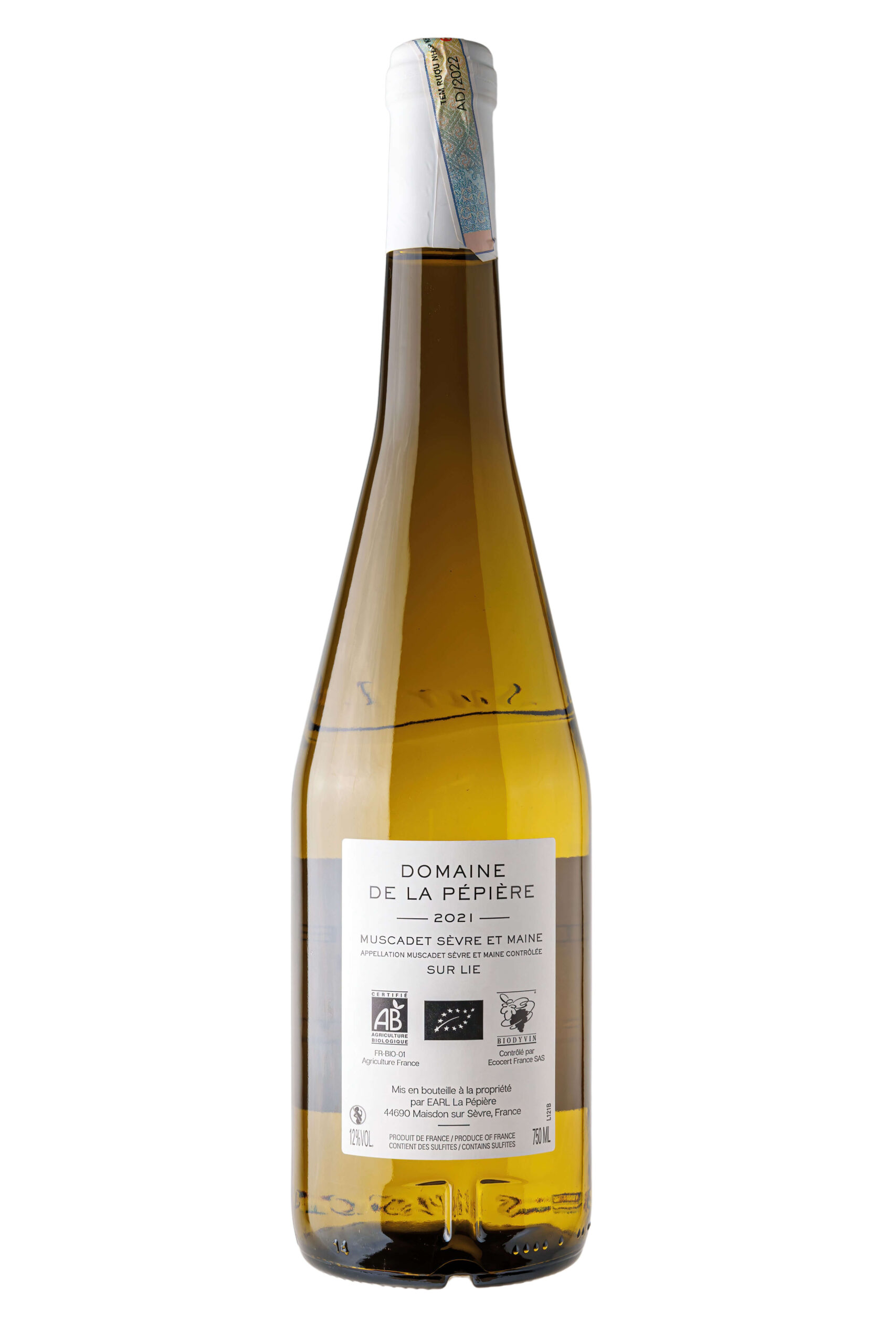 Domaine de la Pépière – Muscadet Sèvre et Maine sur lie (2)